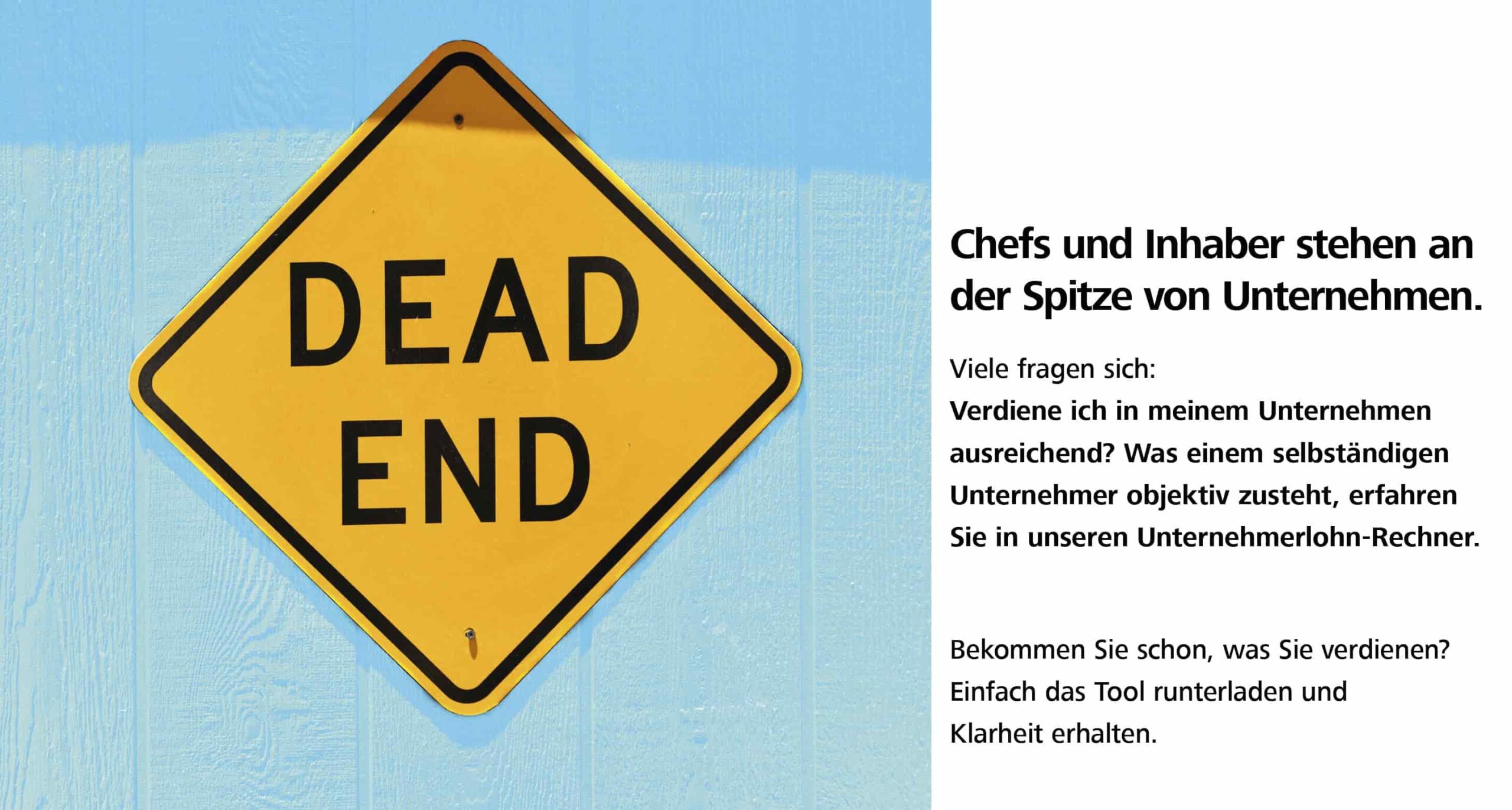 Der richtige Unternehmerlohn