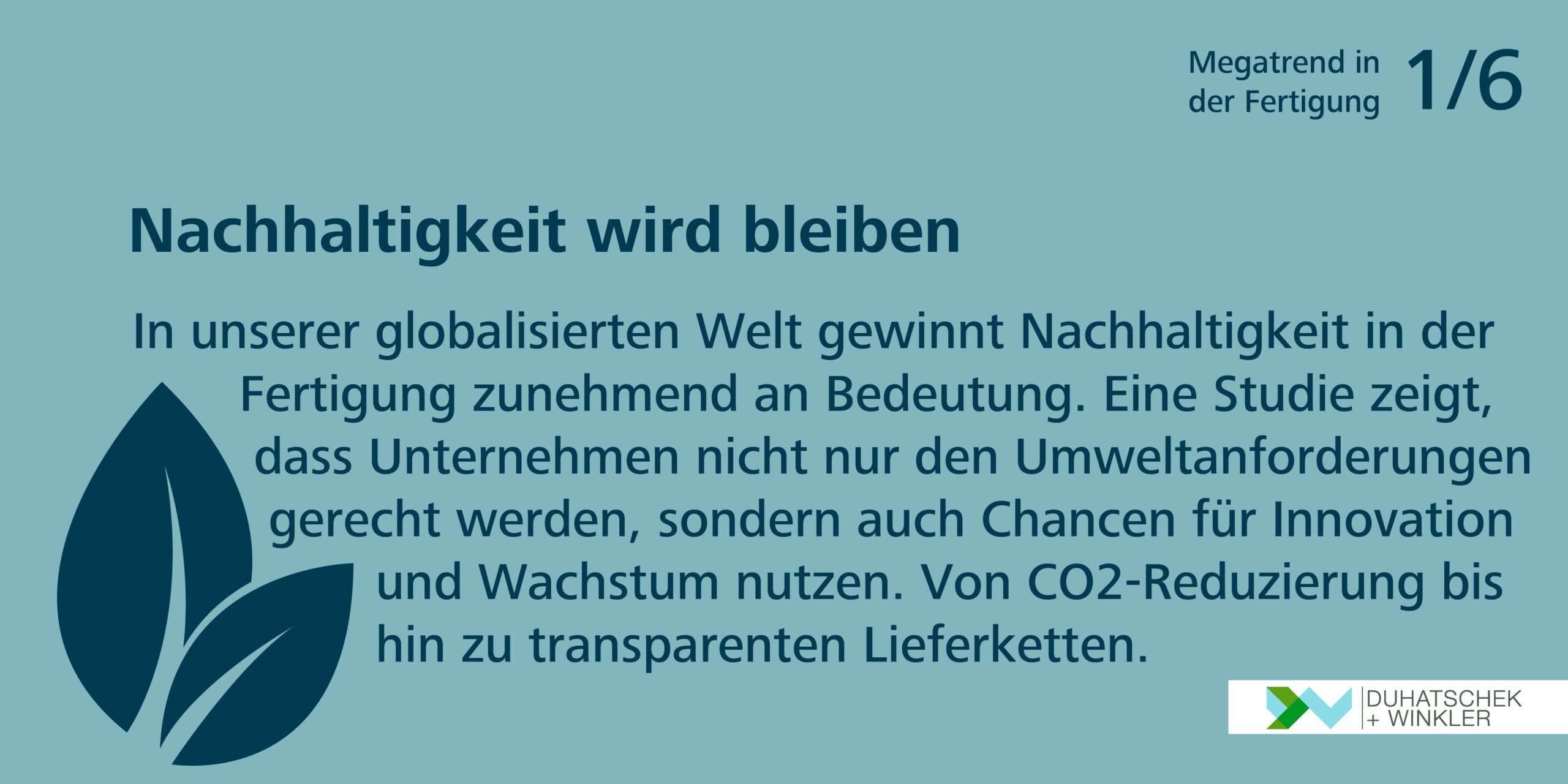 Nachhaltigkeit als Kernstrategie Nachhaltigkeit als Kernstrategie