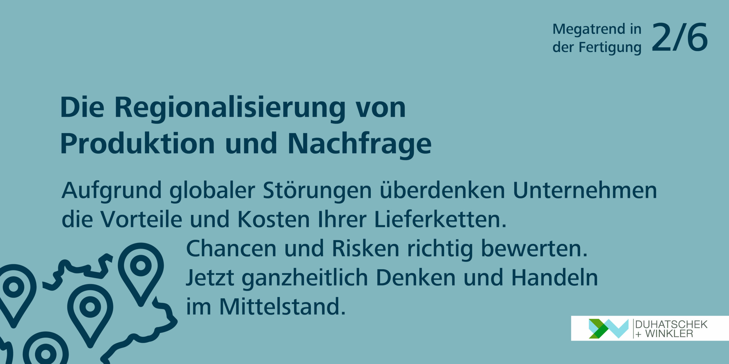 Die Regionalisierung der Fertigung: Trends und Herausforderungen