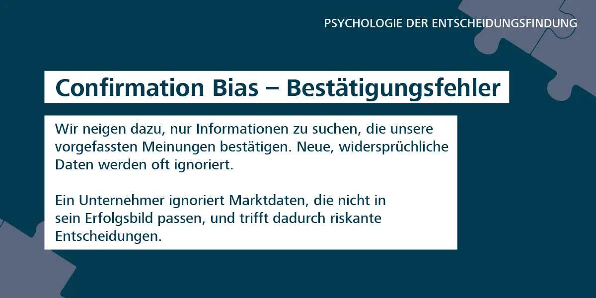 Kognitive Verzerrungen
