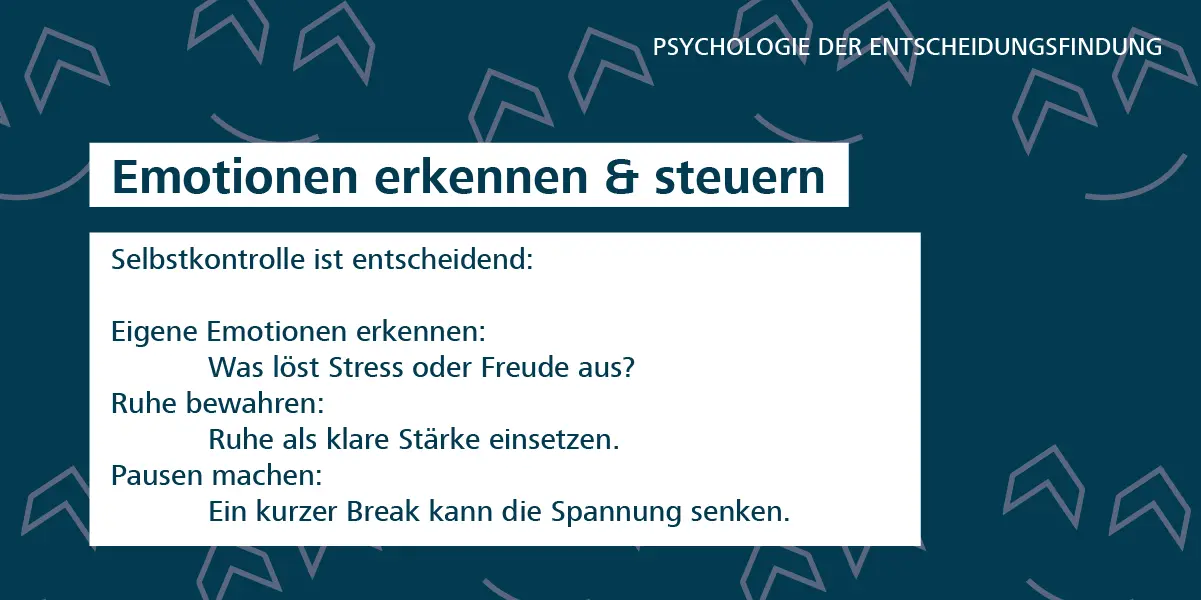Emotionen in Verhandlungen richtig einschätzen