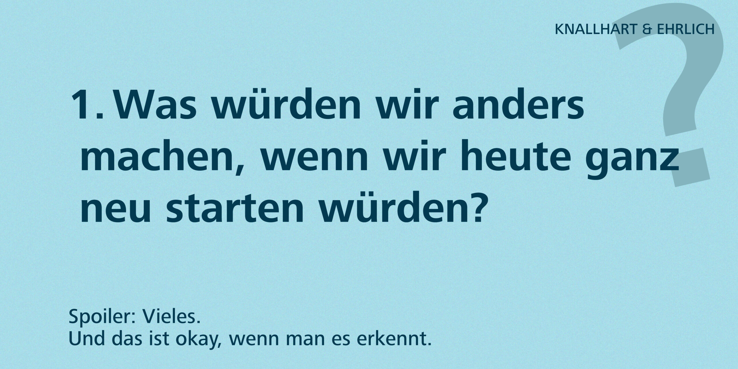 unbequeme fragen