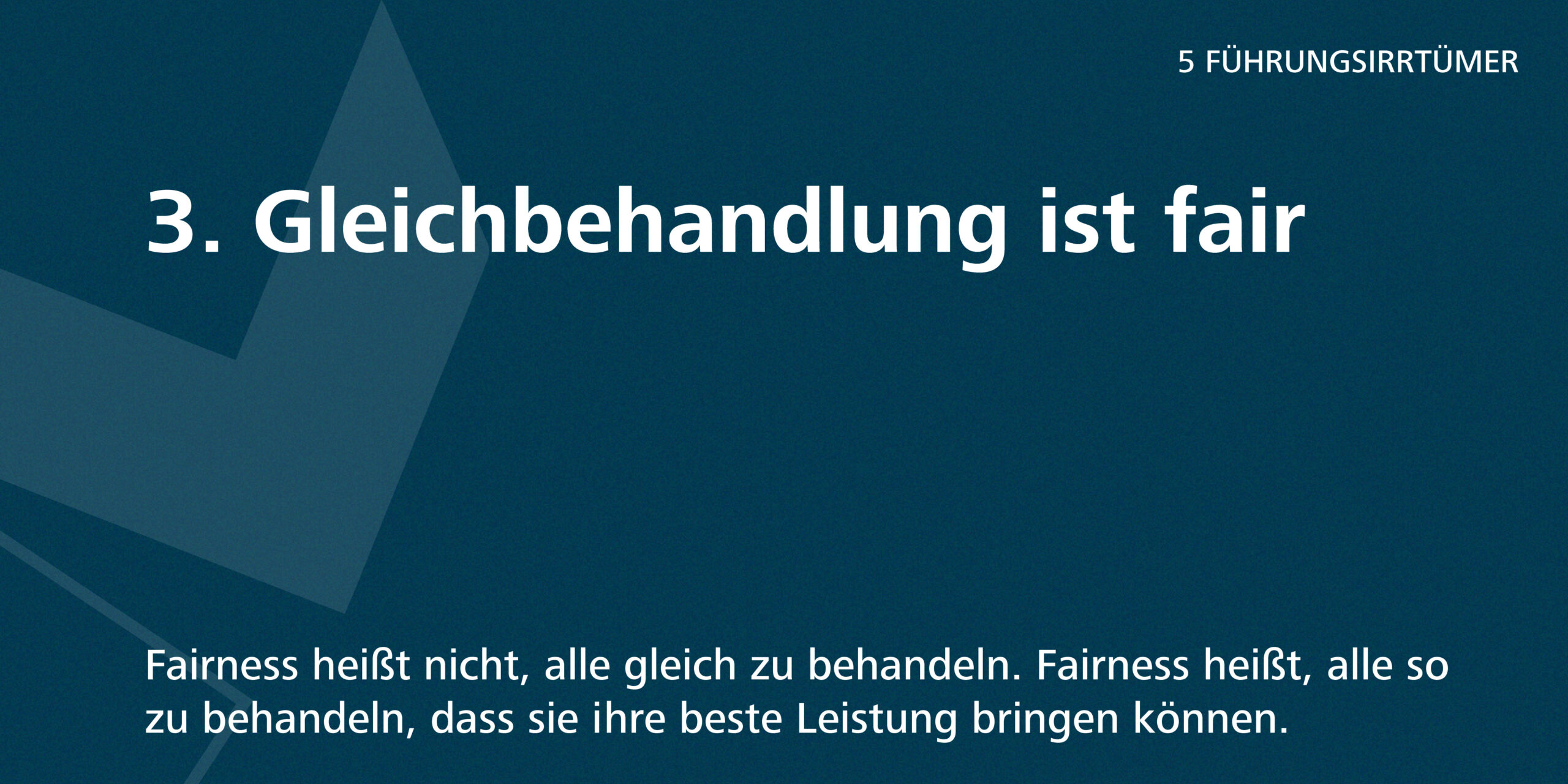 5 Führungsirrtümer