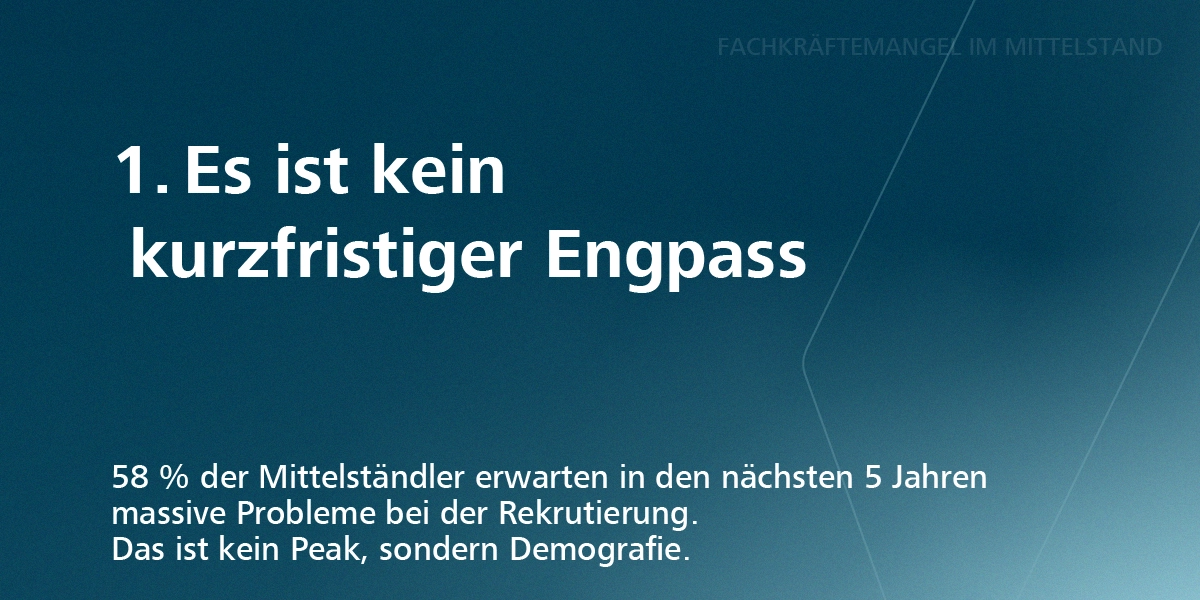 Fachkräftemangel im Mittelstand