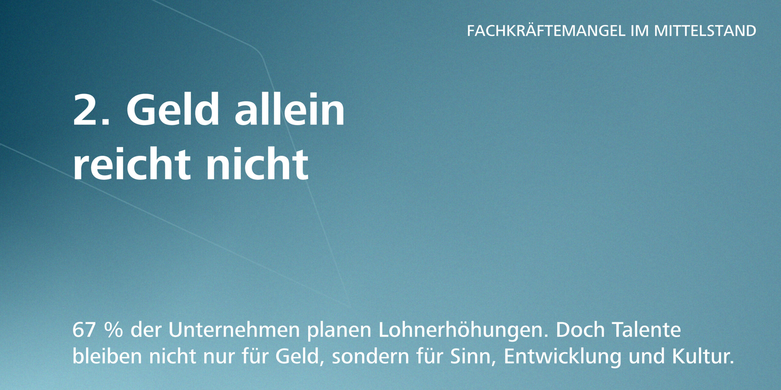 Fachkräftemangel im Mittelstand