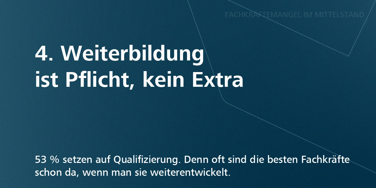 Fachkräftemangel im Mittelstand