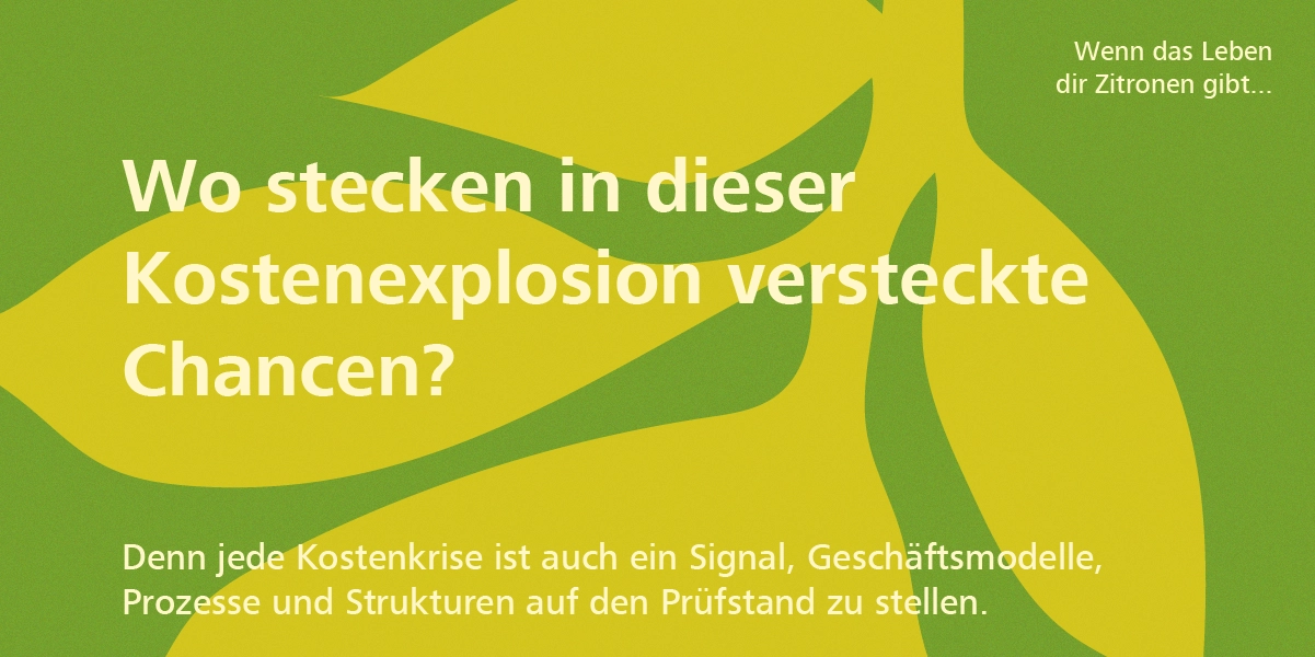 Kostenexplosion meistern