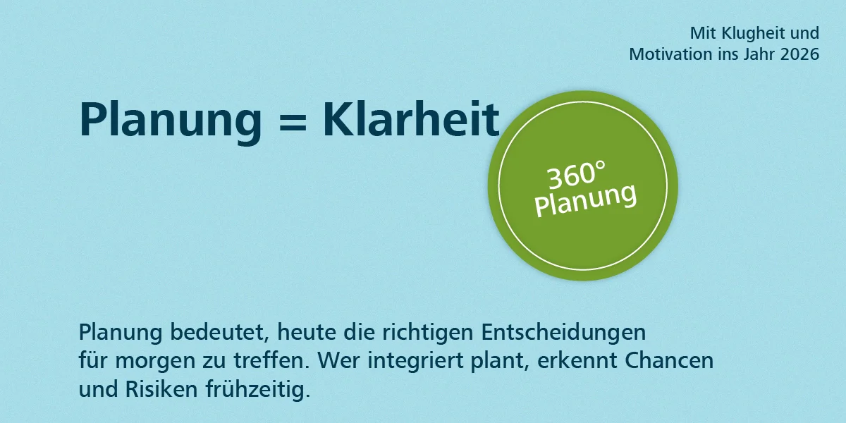 Planung 2026 neu Denken